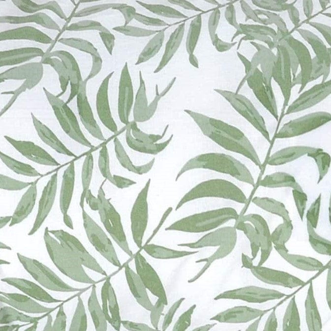 Cotton nursing pillow cover - Tropical green (COVER ONLY)