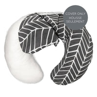 Cotton nursing pillow cover - Chevron (COVER ONLY)