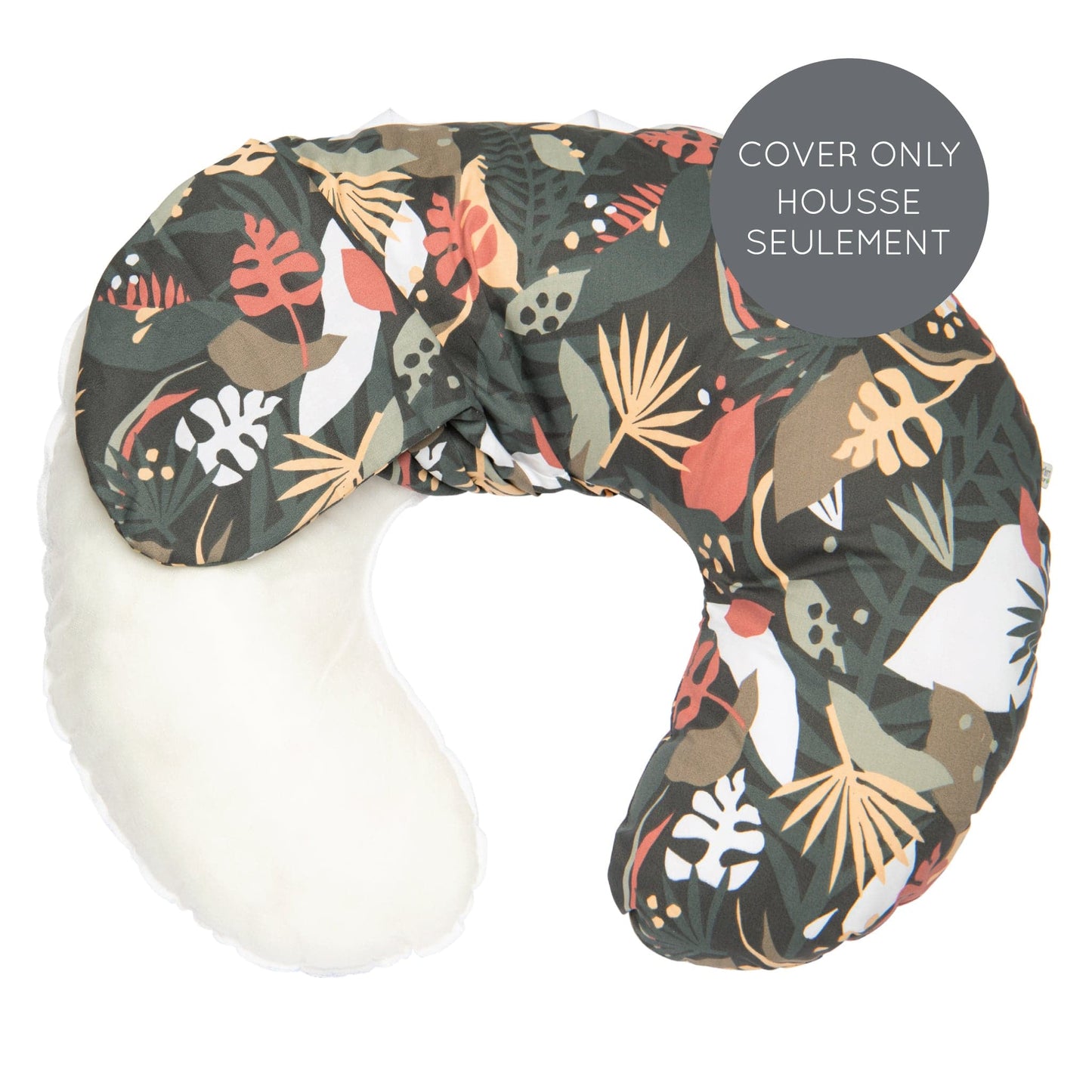Cotton nursing pillow cover - Tropical (COVER ONLY)