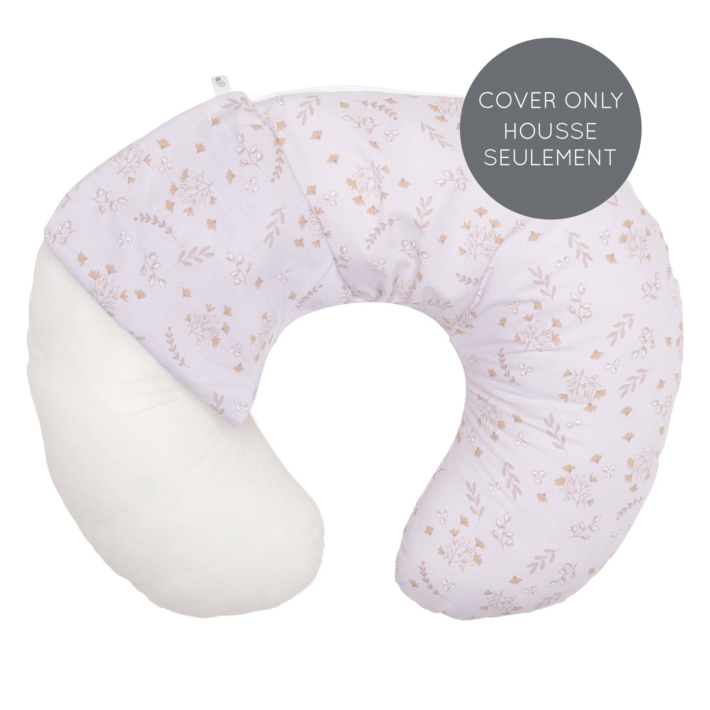 Cotton nursing pillow cover - Spring (COVER ONLY)