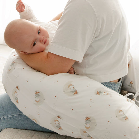 Oreiller de grossesse multi-fonctions - Hiboux