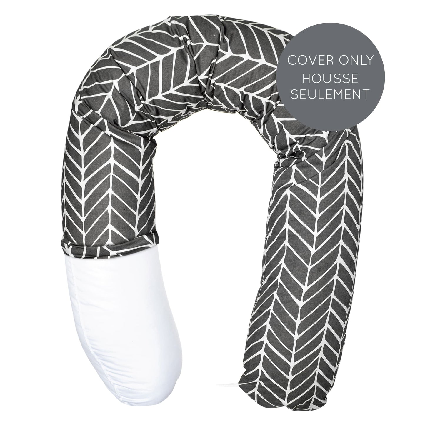 Multifunctional pregnancy pillow cover - Chevron (COVER ONLY)