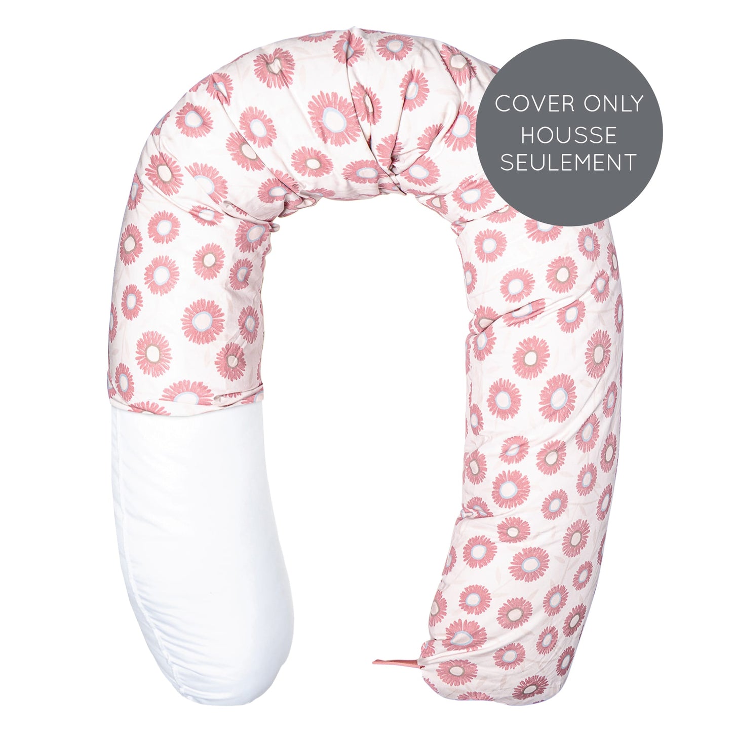 Multifunctional pregnancy pillow cover - Lillies (COVER ONLY)