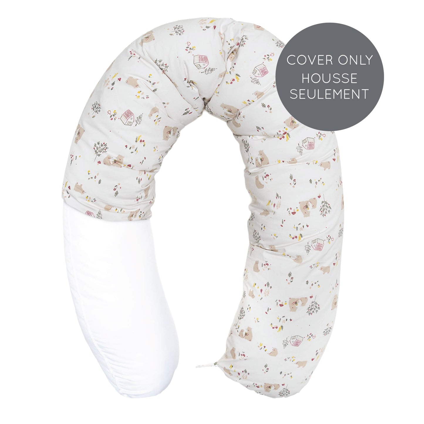 Multifunctional pregnancy pillow cover - Bears (COVER ONLY)