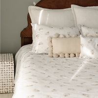 Housse de lit 54" et 2 cache-oreillers - Hiboux