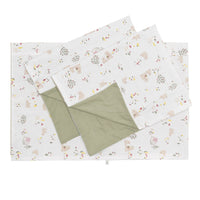 Housse de lit 54" et 2 cache-oreillers - Ours