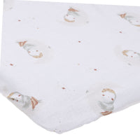 Drap contour de parc pour bébé - Hiboux