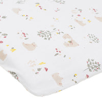 Drap contour de parc pour bébé - Ours