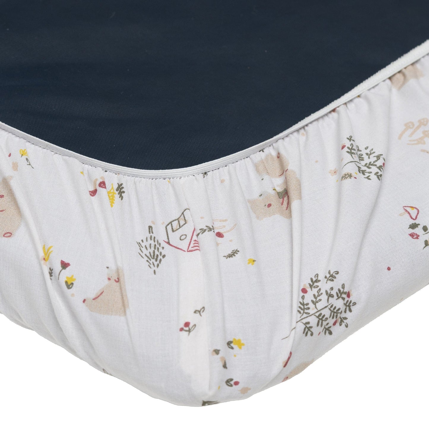 Drap contour de parc pour bébé - Ours
