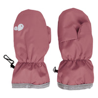 Mid-season mitts - Raspberry