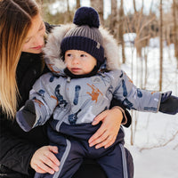 Winter mitts - Navy