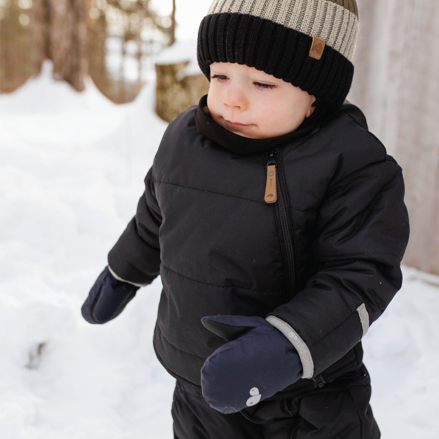 Winter mitts - Navy