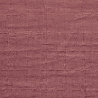 Cotton muslin swaddle - Raspberry