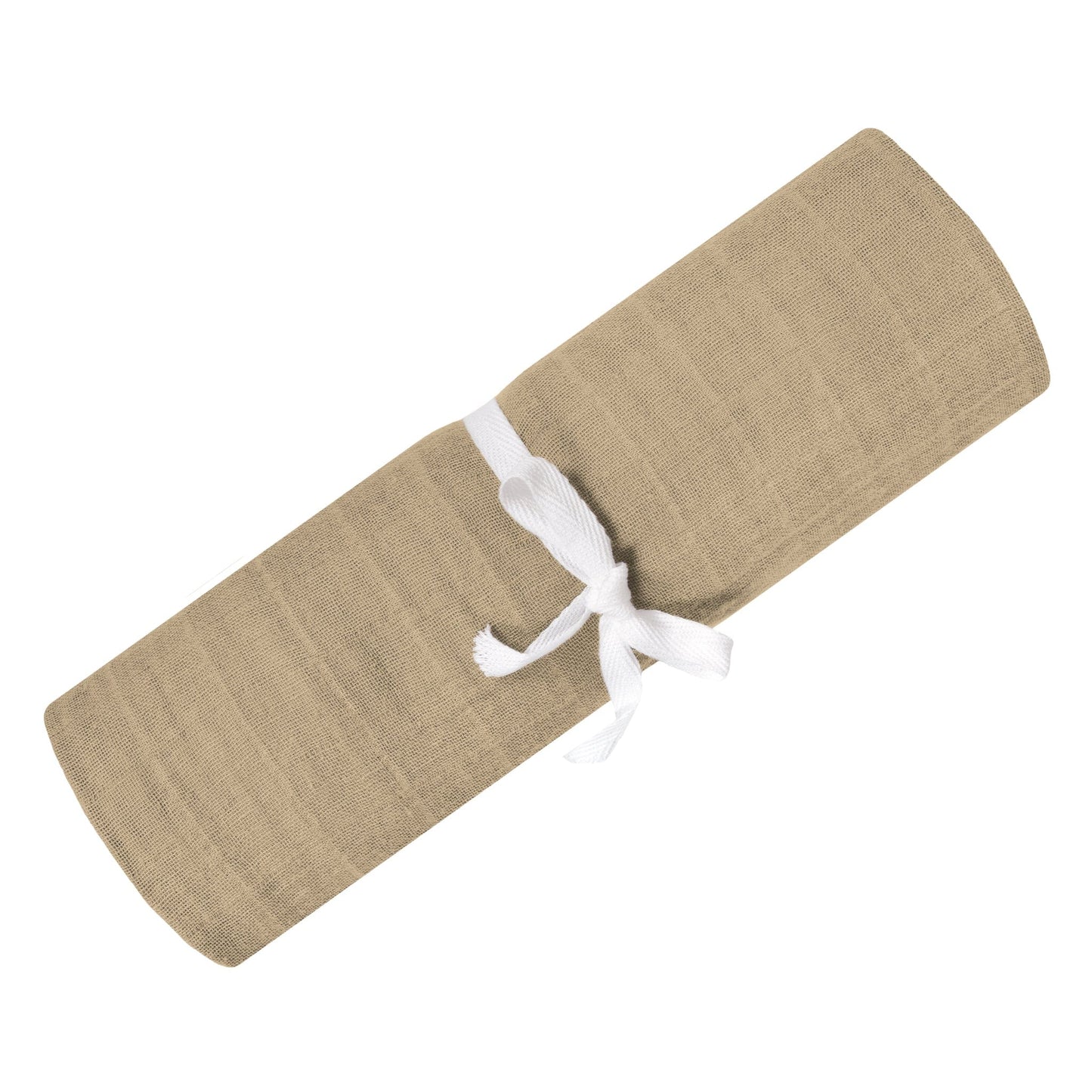 Cotton muslin swaddle - Sand
