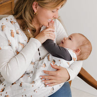 Cotton muslin swaddle - Construction