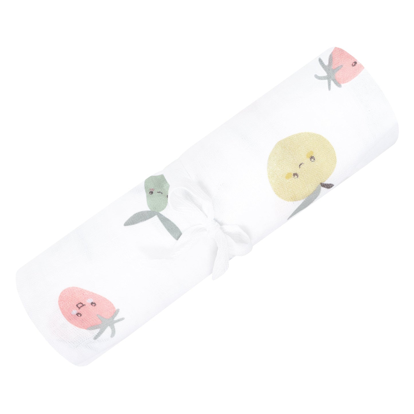 Cotton muslin swaddle - Fruits