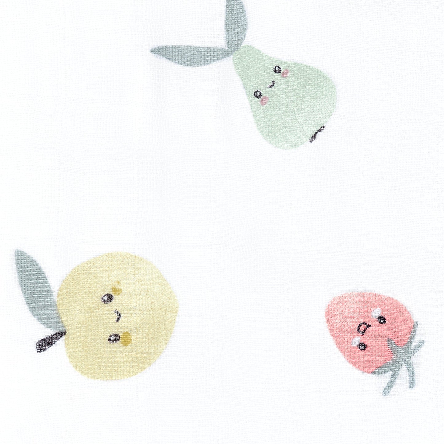 Cotton muslin swaddle - Fruits