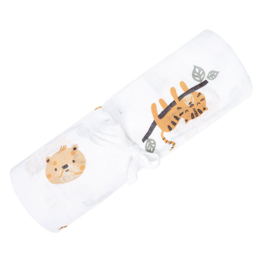 Cotton muslin swaddle - Jungle