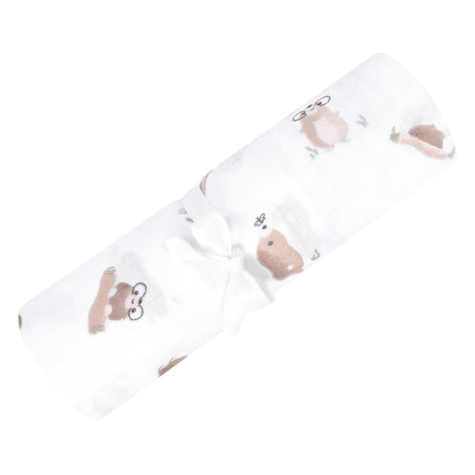 Cotton muslin swaddle - Moles