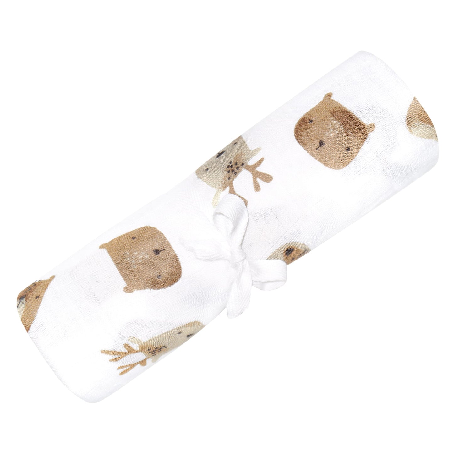 Cotton muslin swaddle - Fauna