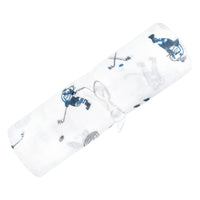 Cotton muslin swaddle - Hockey (ETS OCTOBER)
