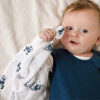 Cotton muslin swaddle - Hockey (ETS OCTOBER)