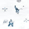 Cotton muslin swaddle - Hockey