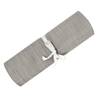 Couverture mousseline de coton - taupe