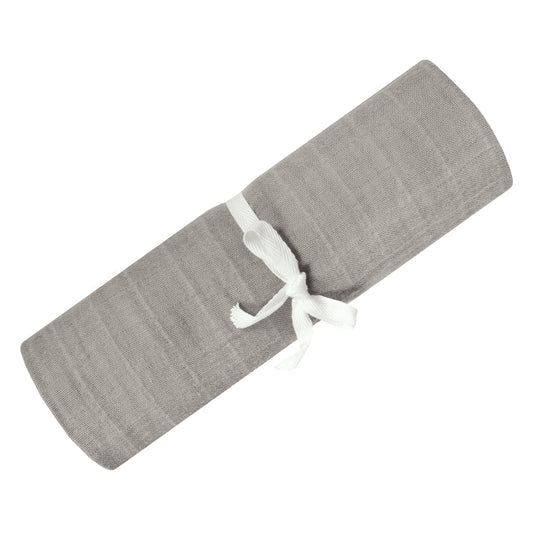 Cotton muslin swaddle - Taupe