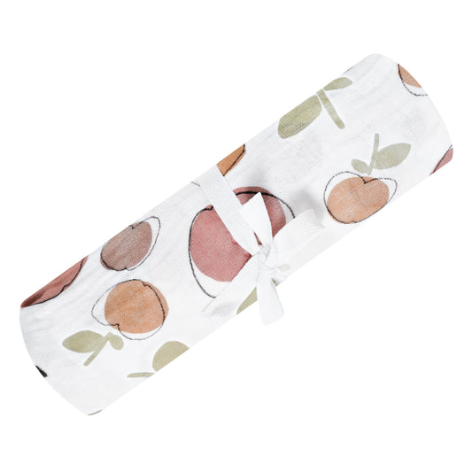 Cotton muslin swaddle - Orchard