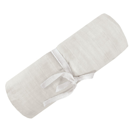 Cotton muslin swaddle - Coconut Milk