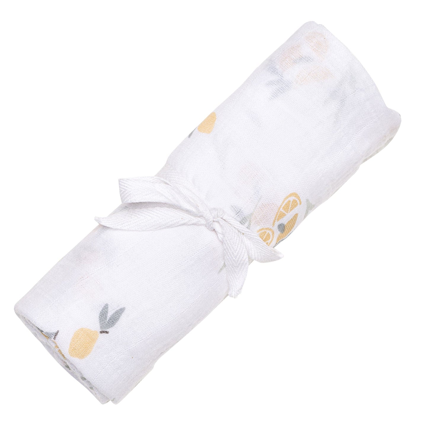 Cotton muslin swaddle - Lemons