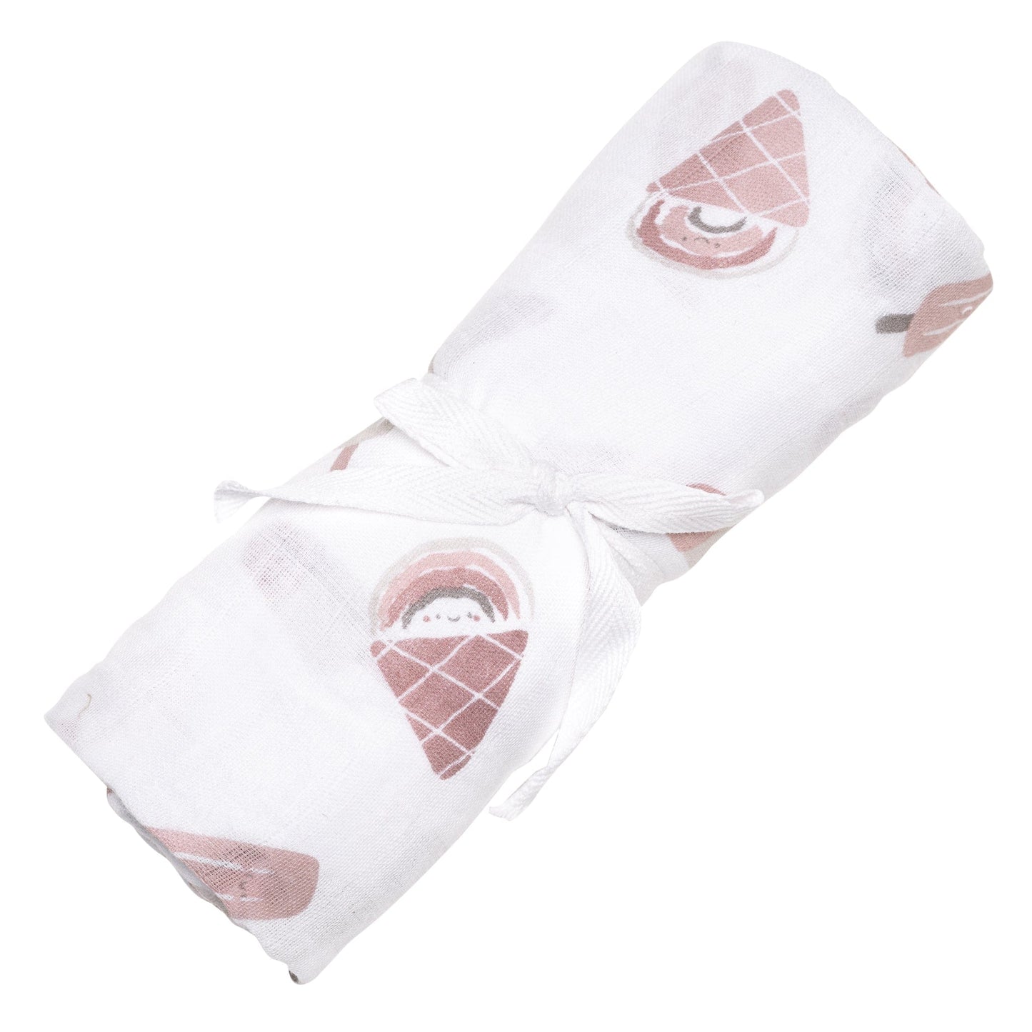 Cotton muslin swaddle - Ice Cream