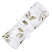 Cotton muslin swaddle - Leaves