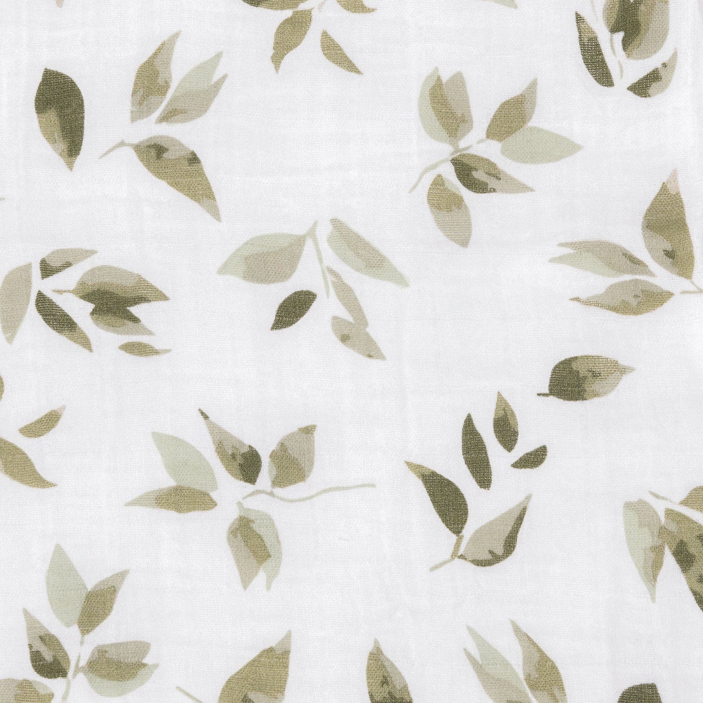 Cotton muslin swaddle - Leaves