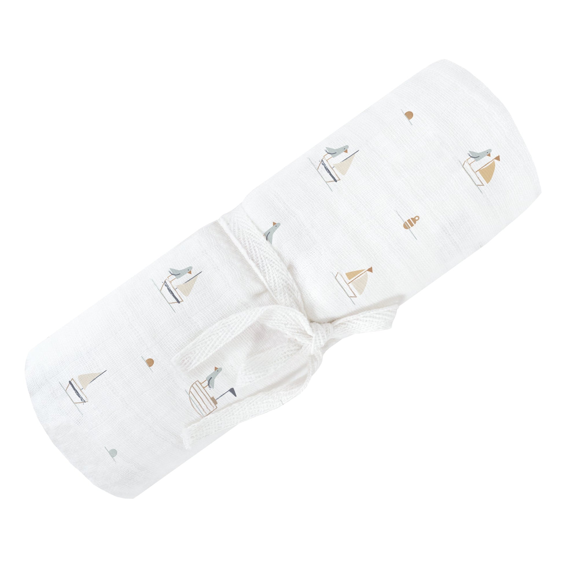 Cotton muslin swaddle Boats – Perlimpinpin