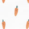 Couverture mousseline de coton - Carottes