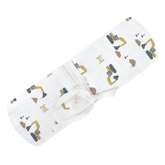 Couverture mousseline de coton - Excavatrices