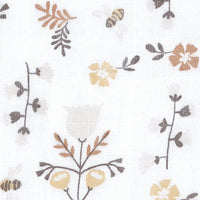 Cotton muslin swaddle - Bees