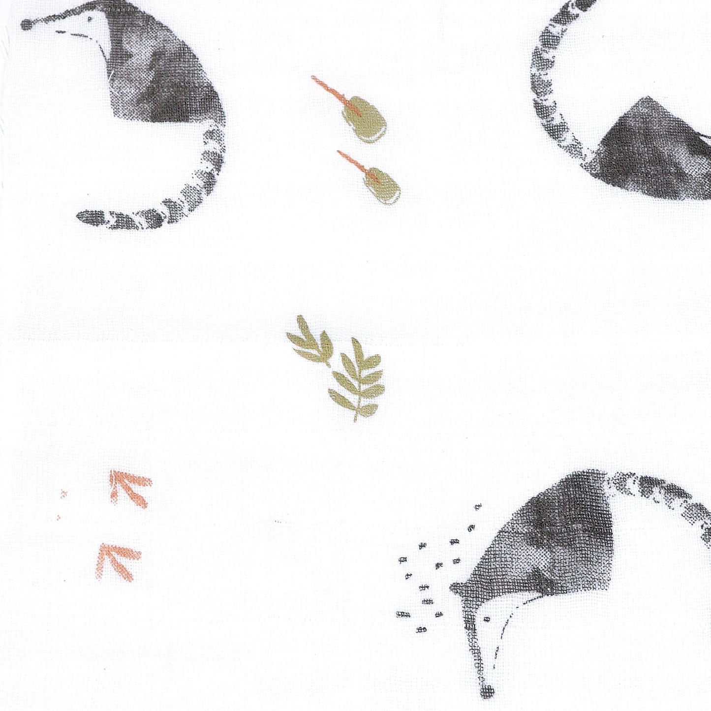 Cotton muslin swaddle - Anteaters