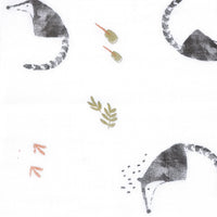 Cotton muslin swaddle - Anteaters