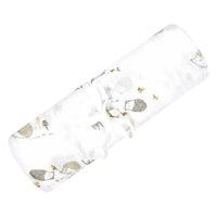 Cotton muslin swaddle - Hedgehogs