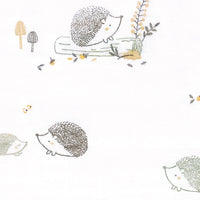 Cotton muslin swaddle - Hedgehogs