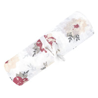 Cotton muslin swaddle - Roses