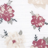 Cotton muslin swaddle - Roses