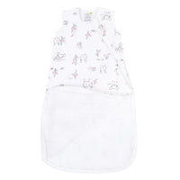 Cotton muslin sleep sack - Bunnies (0.7 tog)