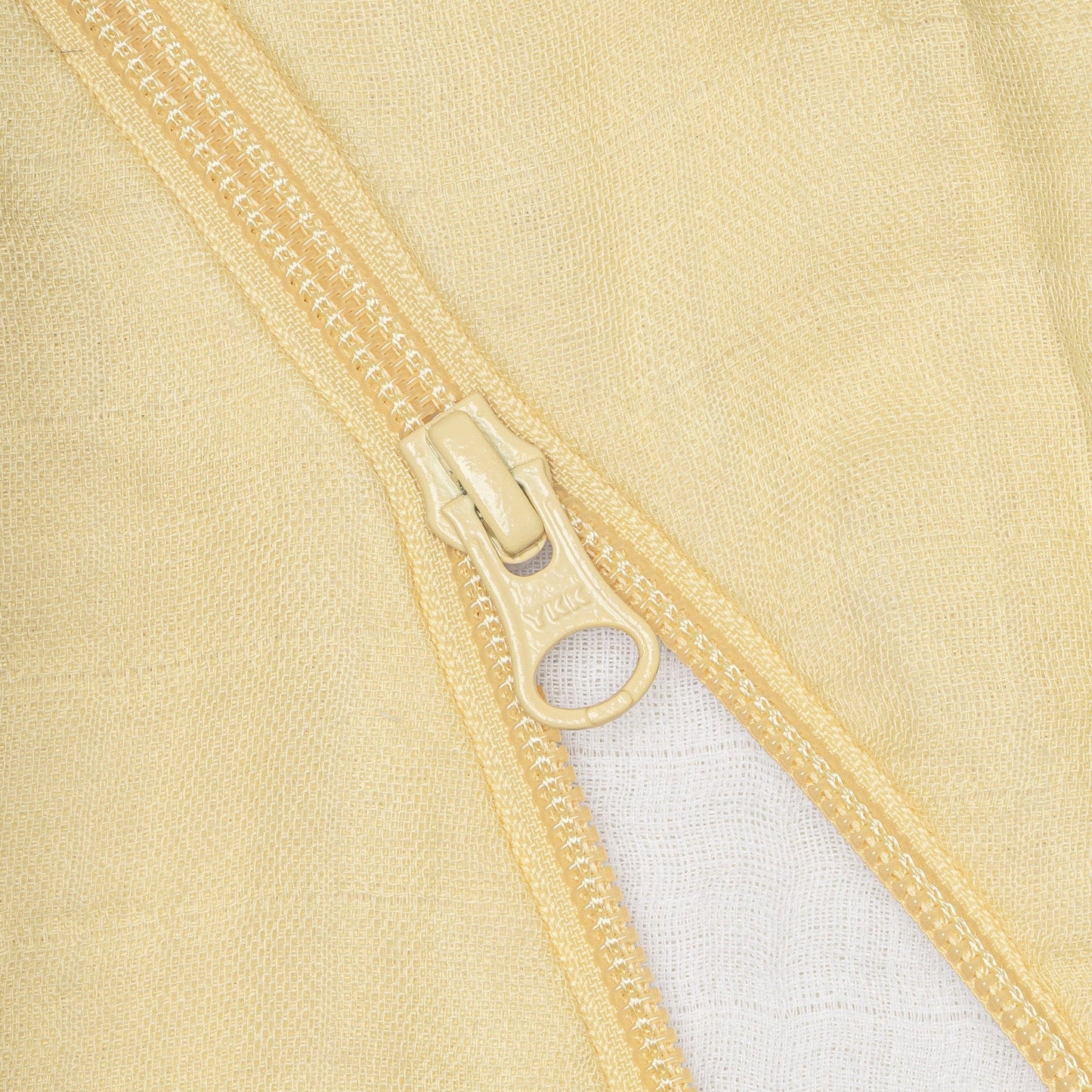 Cotton muslin sleep sack - Lemon (0.7 tog)