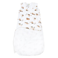 Cotton muslin sleep sack - Construction (0.7 tog)