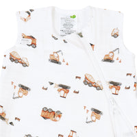 Cotton muslin sleep sack - Construction (0.7 tog)