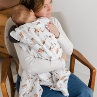 Cotton muslin sleep sack - Construction (0.7 tog)